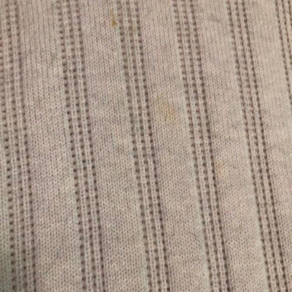 White Ribbed Sweater - Picture 3 of 4